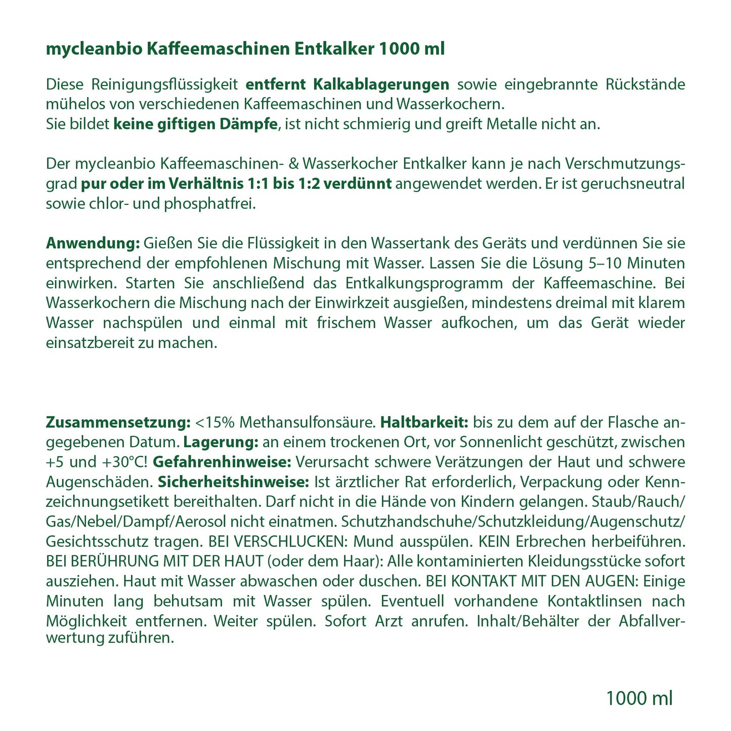 BIO Kaffeemaschinen & Wasserkocher