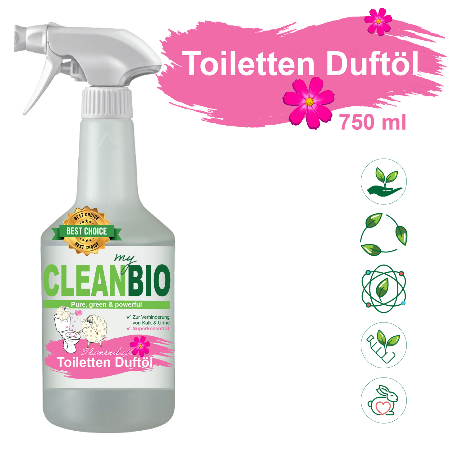 BIO Toiletten Duftöl